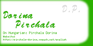 dorina pirchala business card